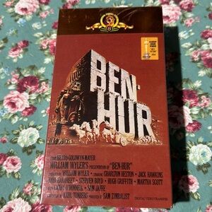 BEN-HUR 📼 VHS Movie 🍿 (sealed). Classic movie, Charlton Heston. MGM studios 💫
